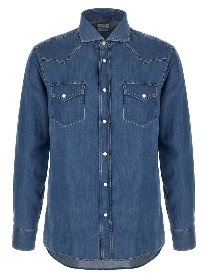 Brunello Cucinelli Texan Shirt