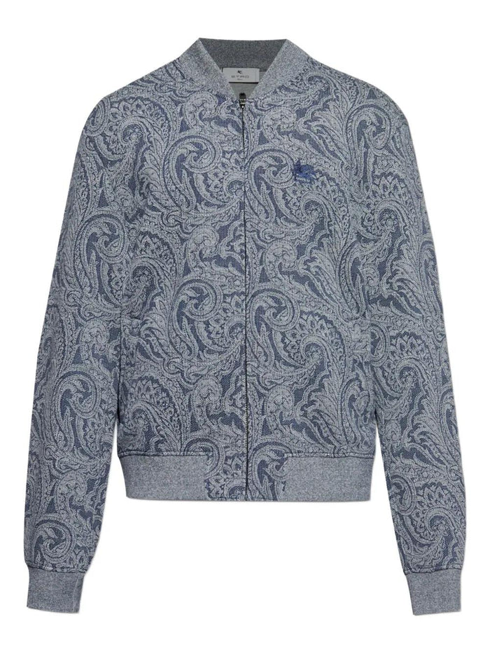 Etro Grey Viscosa Sweatshirts