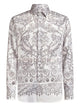 Etro Cotton Shirt With Paisley Print