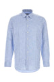Etro Light Blue Jacquard Shirt