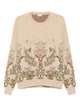 Etro Paisley Print Crew Neck Sweater