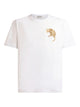 Etro Cotton T-Shirt With Leopard Print And Etro Embroidery