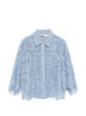 Michael Kors Light Blue Cotton Shirt