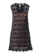 Michael Michael Kors Black Polyester Mini Dress
