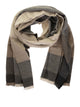 Brunello Cucinelli Check Cashmere Blend Scarf