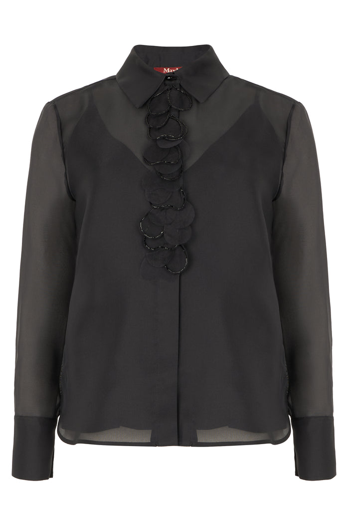 Max Mara Studio Silk Chiffon Shirt