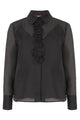 Max Mara Studio Silk Chiffon Shirt