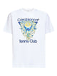 Casablanca Graphic Tennis Club Icon Organic Cotton T-Shirt