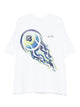 Casablanca Flaming Tennis Ball Oversized Tee