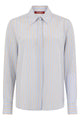 Max Mara Studio Silk Striped Shirt