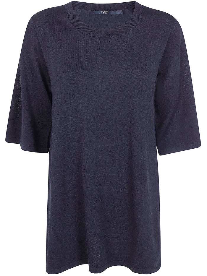 Seventy Viscose Round Neck T-Shirt