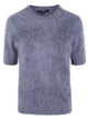 Seventy Cashmere Short Sleeves Round Neck Sweater