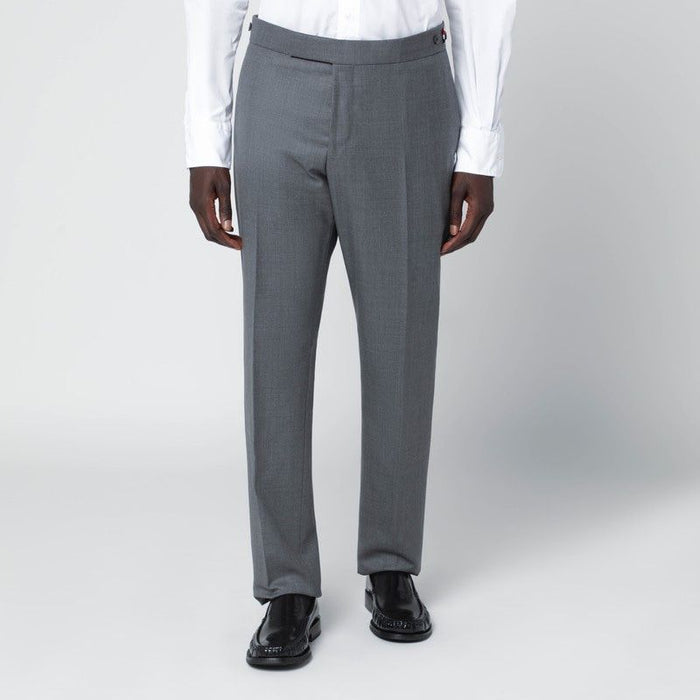 Thom Browne Grey Wool Trousers