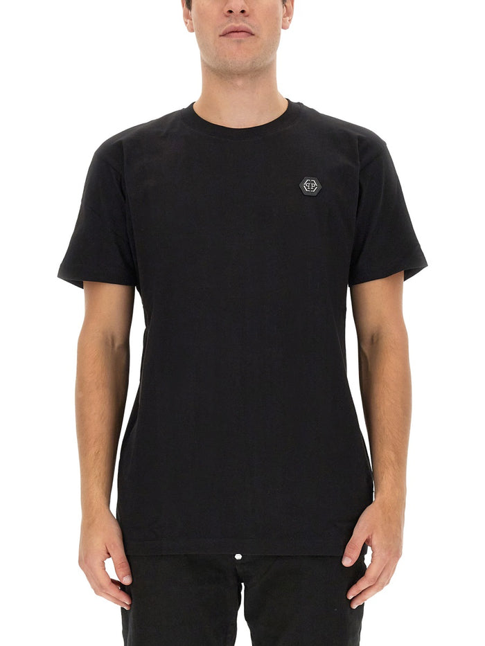 Philipp Plein Logo Print T Shirt