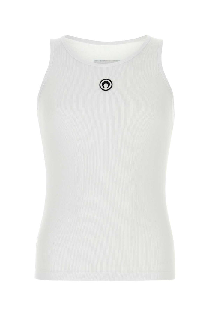 Marine Serre Moon Cotton Tank Top