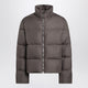 Moncler + Rick Owens Mud-Colored Zip-Up Down Jacket