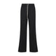 Moncler Rick Owens Black Polyamide Woven Drawstring Pants