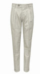 Rehash Light Grey Turn Up Trousers