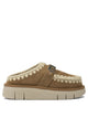 Mou Brown Sheepskin Slippers