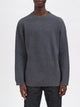 Entire Studios Oversize Knit Crewneck Concrete Sweater