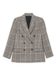 Brunello Cucinelli Checked Double-Breasted Blazer