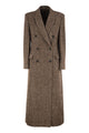 Brunello Cucinelli Double-Breasted Wool And Alpaca Herringbone Coat