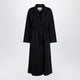 Max Mara Navy Cashmere Wrap Coat