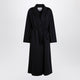 Max Mara Navy Cashmere Wrap Coat