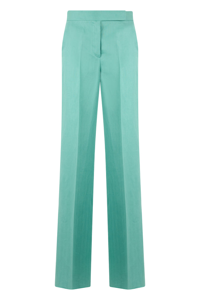 Max Mara Straight Linen Trousers