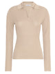 Max Mara Cashmere And Silk Polo Sweater