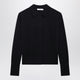 Max Mara Navy Wool-Blend Cardigan