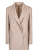 Max Mara Double-Breasted Wool Blend Blazer