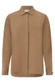Max Mara Silk Shirt With Pocket On Chest