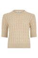 Max Mara Linen Sweater With Short Sleeves