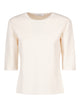 Max Mara Knitted Jersey Short-Sleeved Top