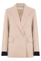 Max Mara Double-Breasted Blazer In Silk