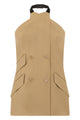 Max Mara Sleeveless Jacket Nuraghe In Poplin Wool And Silk