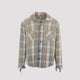 Gallery Dept. Green Marley Flannel Cotton Shirt