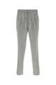 Brunello Cucinelli Grey Linen Blend Pant