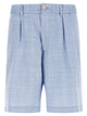 Brunello Cucinelli Chevron Bermuda Shorts