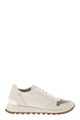 Brunello Cucinelli Light Grey Fabric Sneakers