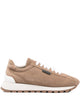 Brunello Cucinelli Suede Runners With Shiny Tab