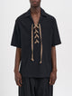 Ziggy Chen String Fastened Rugby T-Shirt