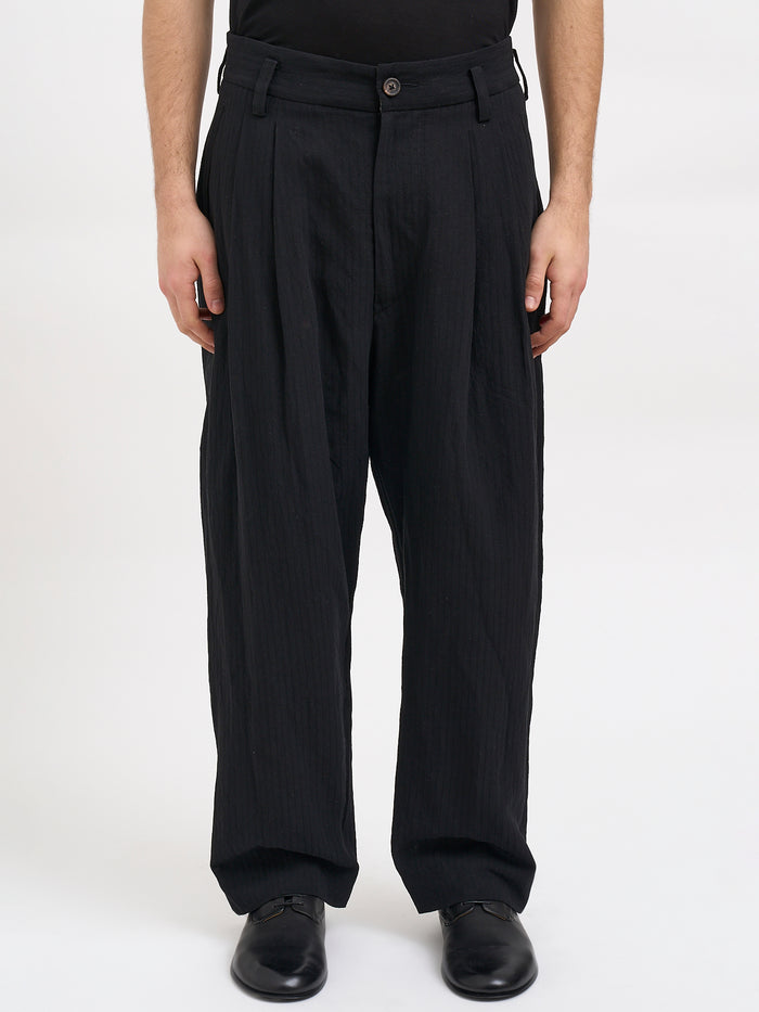 Ziggy Chen Pantalone Con Pences