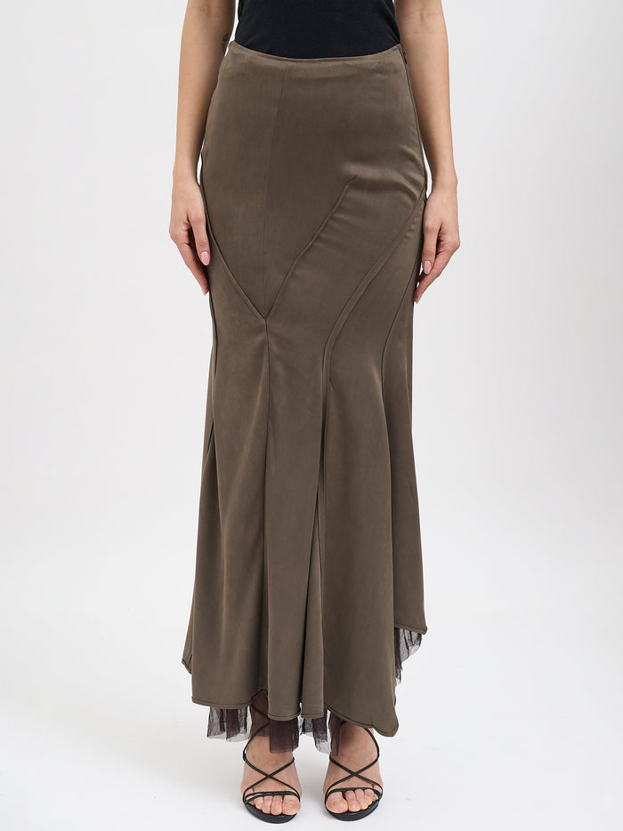 Yehuafan Double Silk Skirt