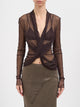 Yehuafan Tulle Top