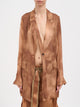 Masnada One-Button Silk Jacket