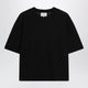 Loulou De Saison Black Nala Fluid Cashmere Top