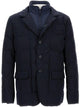 Fay Fay Navy Blue Down Jacket With Buttons