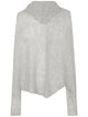 Mirror In The Sky Open Knitted Poncho
